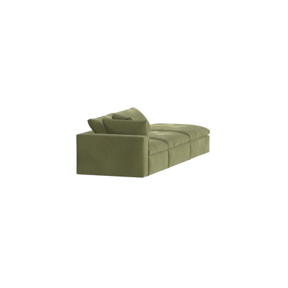 Ari modular corner Sofa with pouffe - Wide fabric range