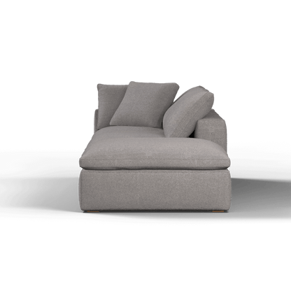 Ari modular corner Sofa with pouffe