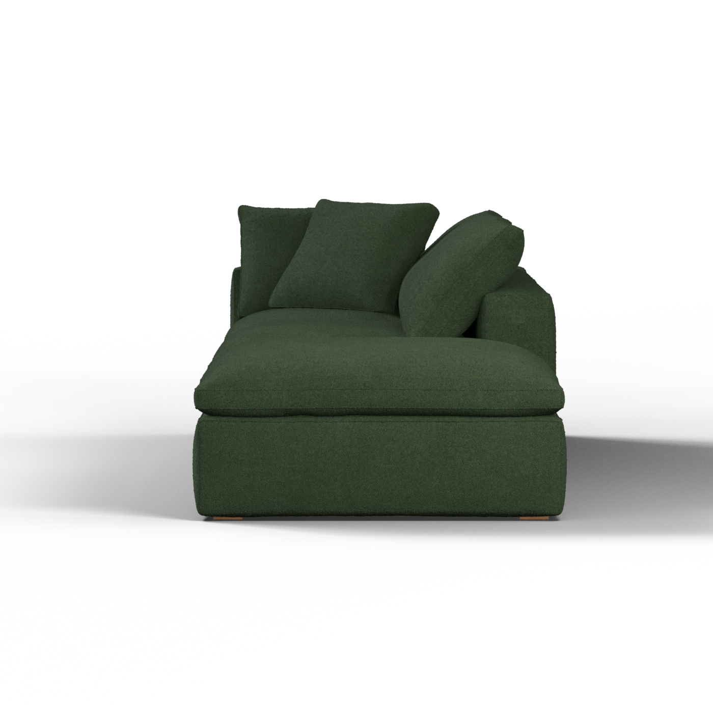 Ari modular corner Sofa with pouffe - Wide fabric range