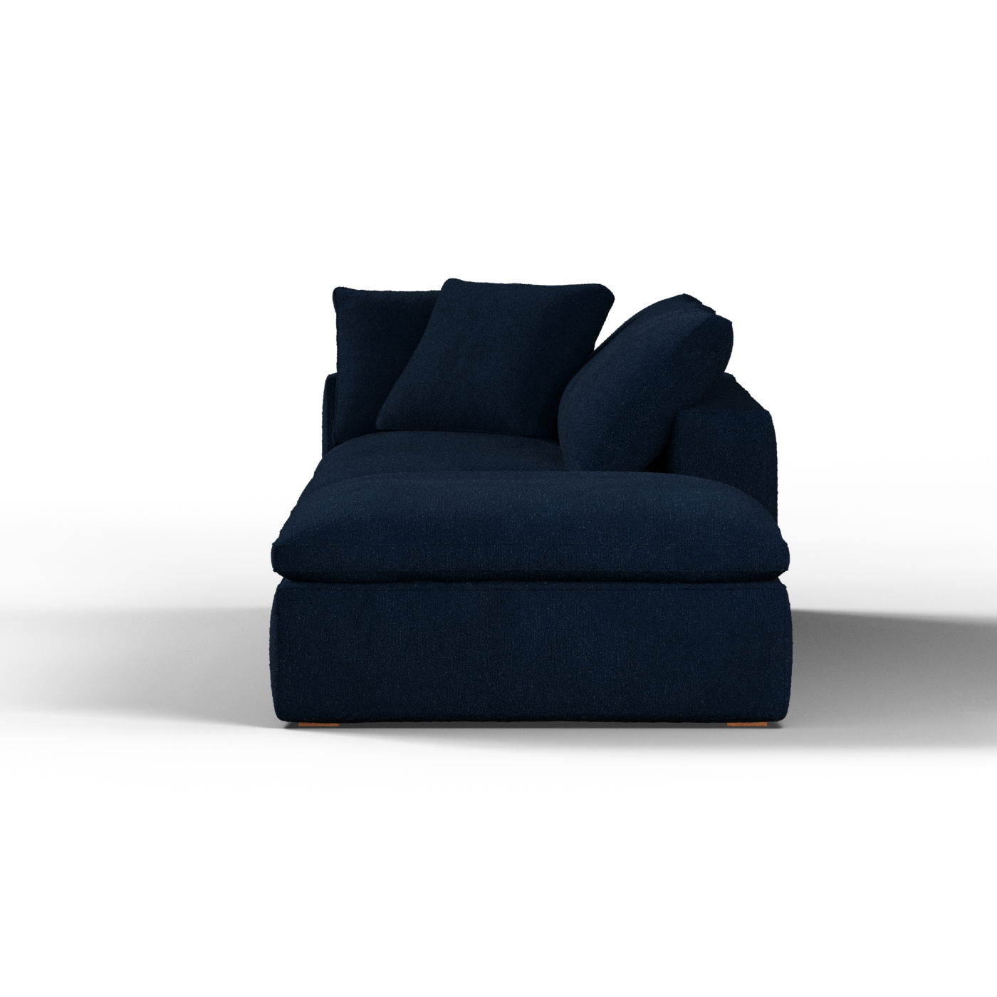 Ari modular corner Sofa with pouffe - Wide fabric range