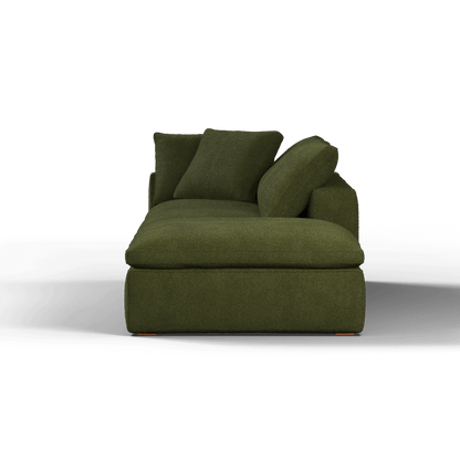 Ari modulares Ecksofa mit Sitzhocker