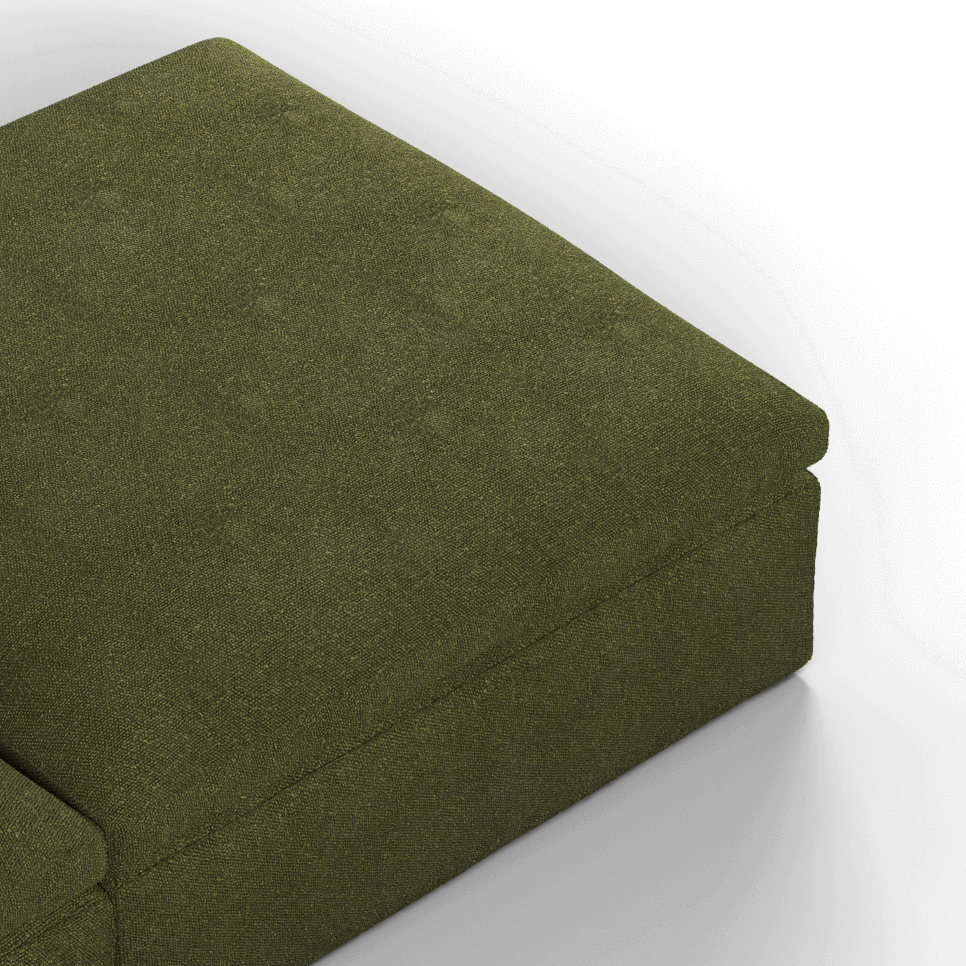 Ari modular corner Sofa with pouffe - Wide fabric range