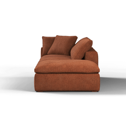 Ari modulares Ecksofa mit Sitzhocker