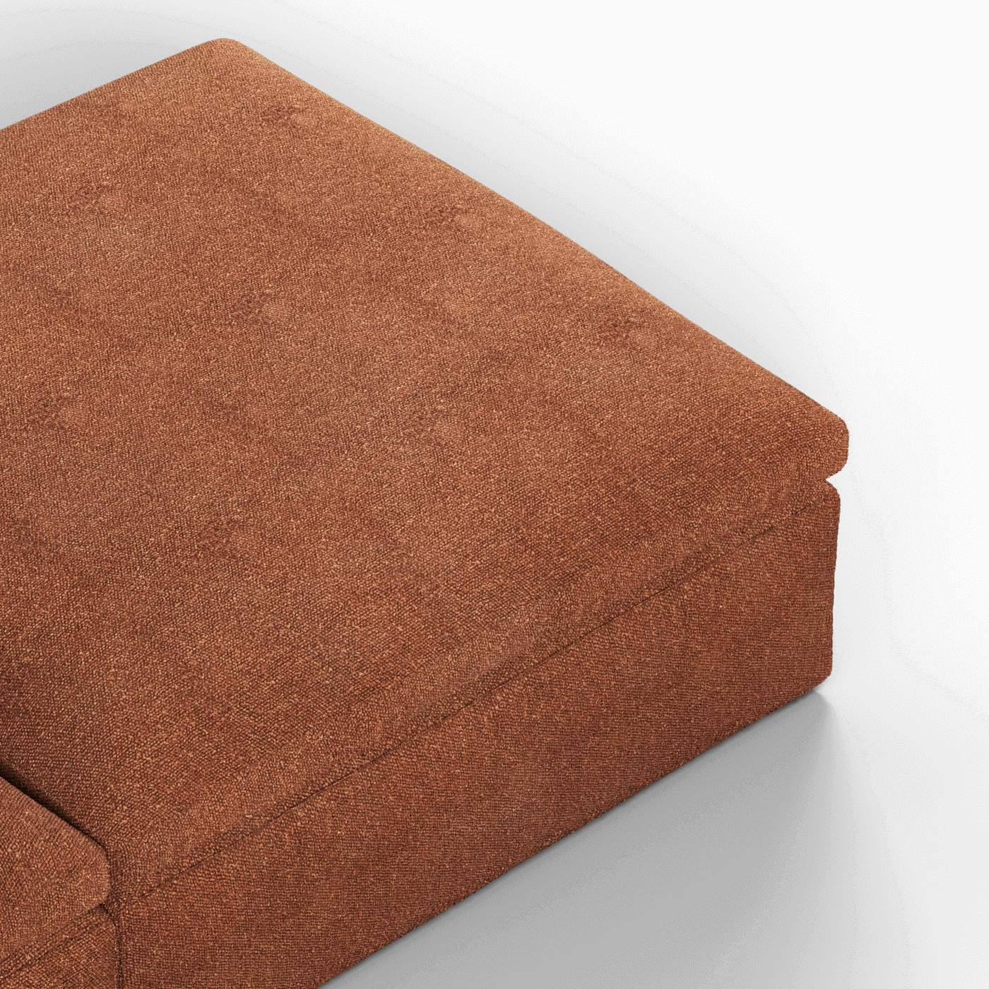 Ari modular corner Sofa with pouffe - Wide fabric range