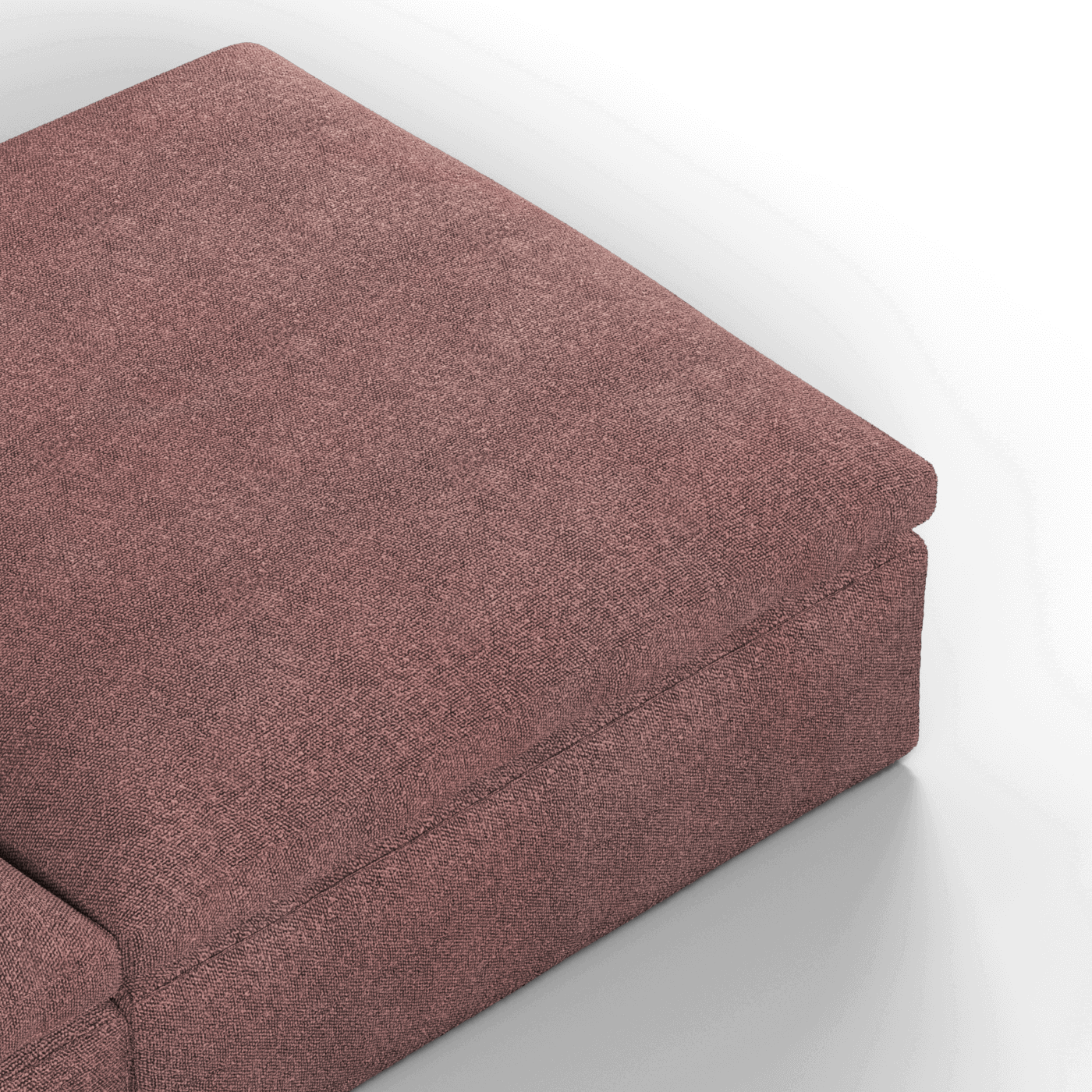 Ari modular corner Sofa with pouffe - Wide fabric range