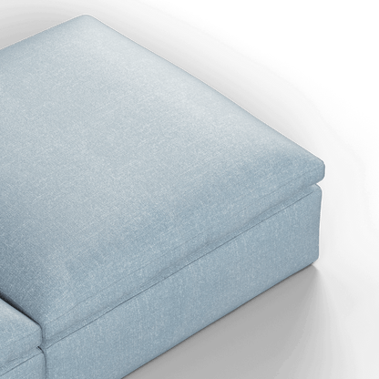 Ari modulares Ecksofa mit Sitzhocker