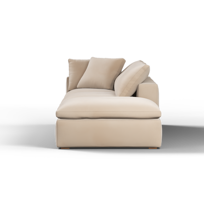 Ari modular corner Sofa with pouffe