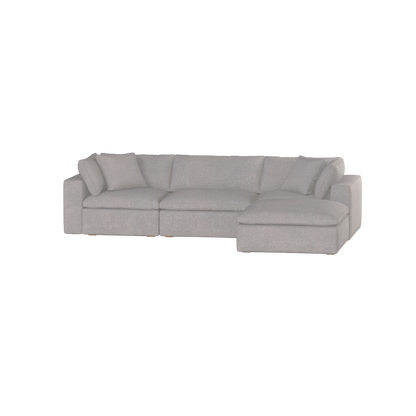 Ari three seater modular corner Sofa With Full Fabric Customisation