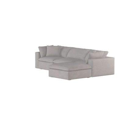 Ari three seater modular corner Sofa With Full Fabric Customisation