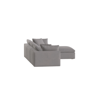 Ari three seater modular corner Sofa With Full Fabric Customisation