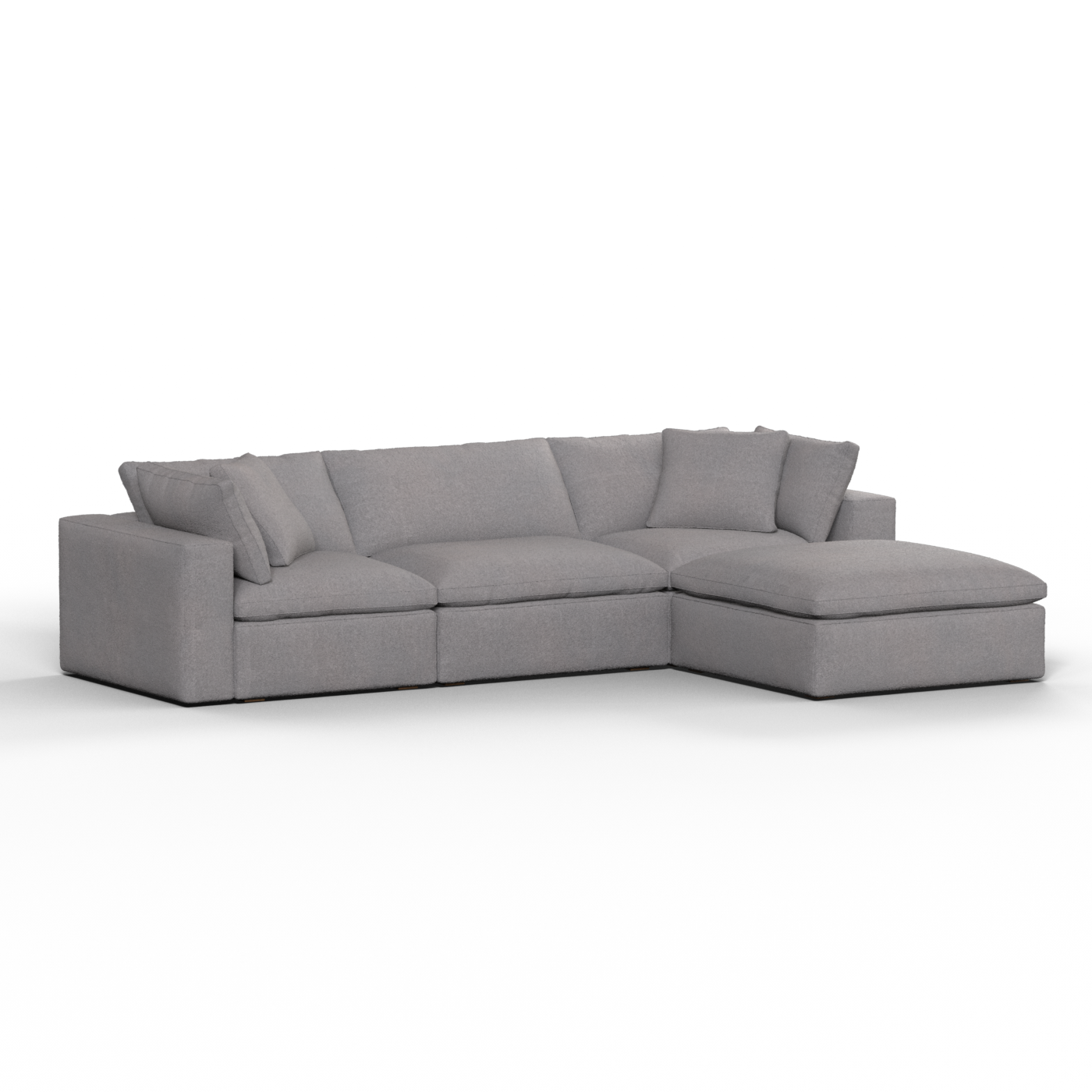 Ari dreisitziges modulares Ecksofa