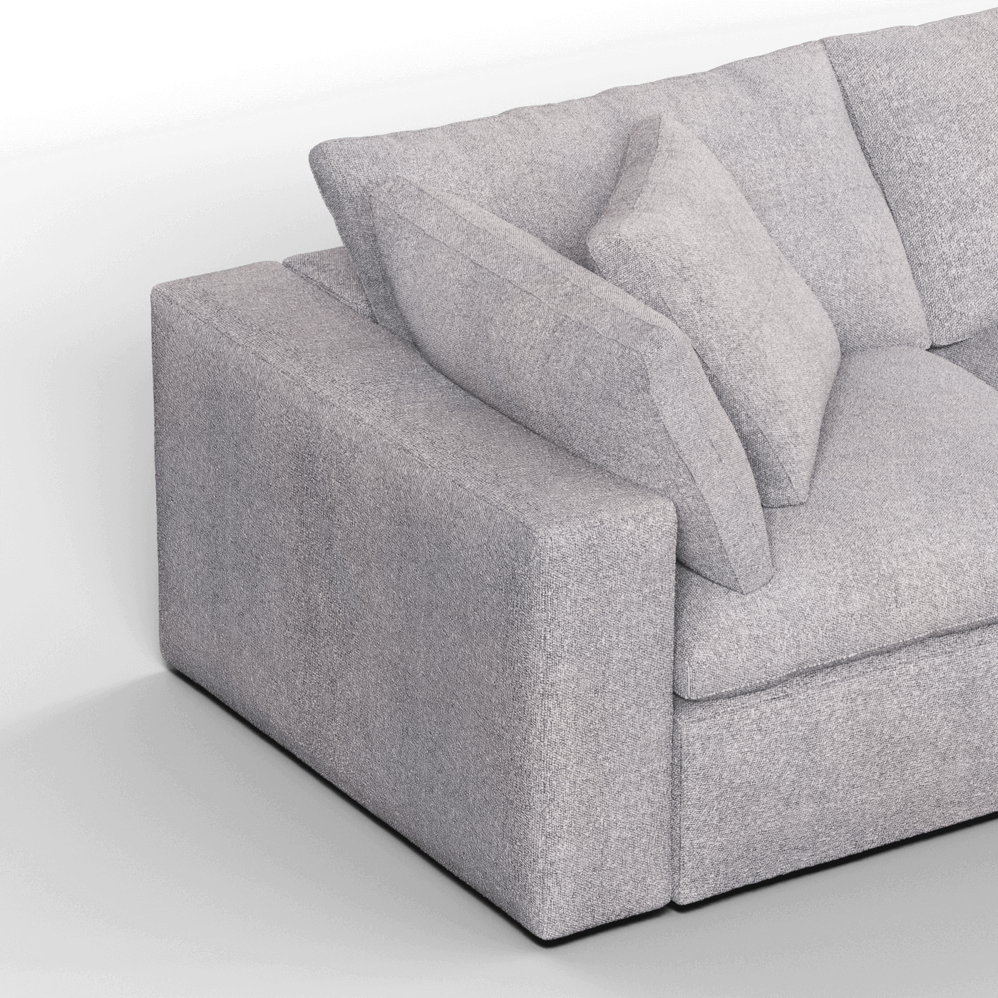 Ari dreisitziges modulares Ecksofa