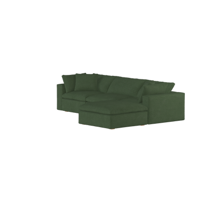 Ari three seater modular corner Sofa With Full Fabric Customisation