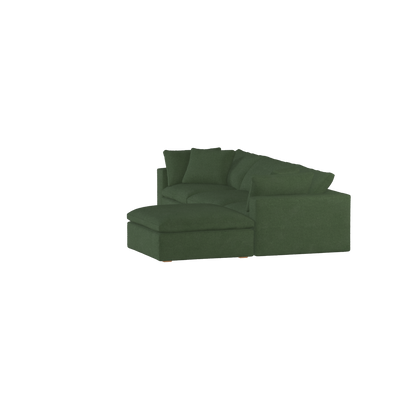 Ari three seater modular corner Sofa With Full Fabric Customisation