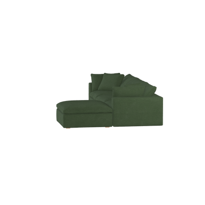 Ari three seater modular corner Sofa With Full Fabric Customisation
