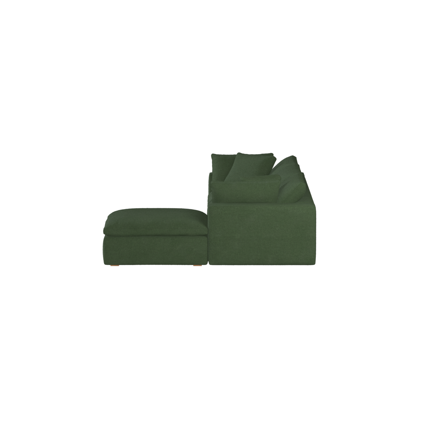 Ari three seater modular corner Sofa With Full Fabric Customisation