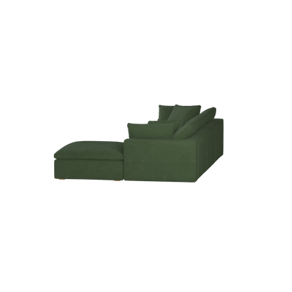 Ari three seater modular corner Sofa With Full Fabric Customisation