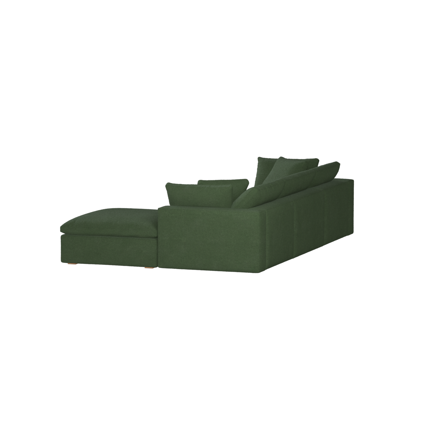 Ari three seater modular corner Sofa With Full Fabric Customisation