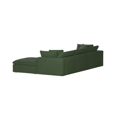 Ari three seater modular corner Sofa With Full Fabric Customisation