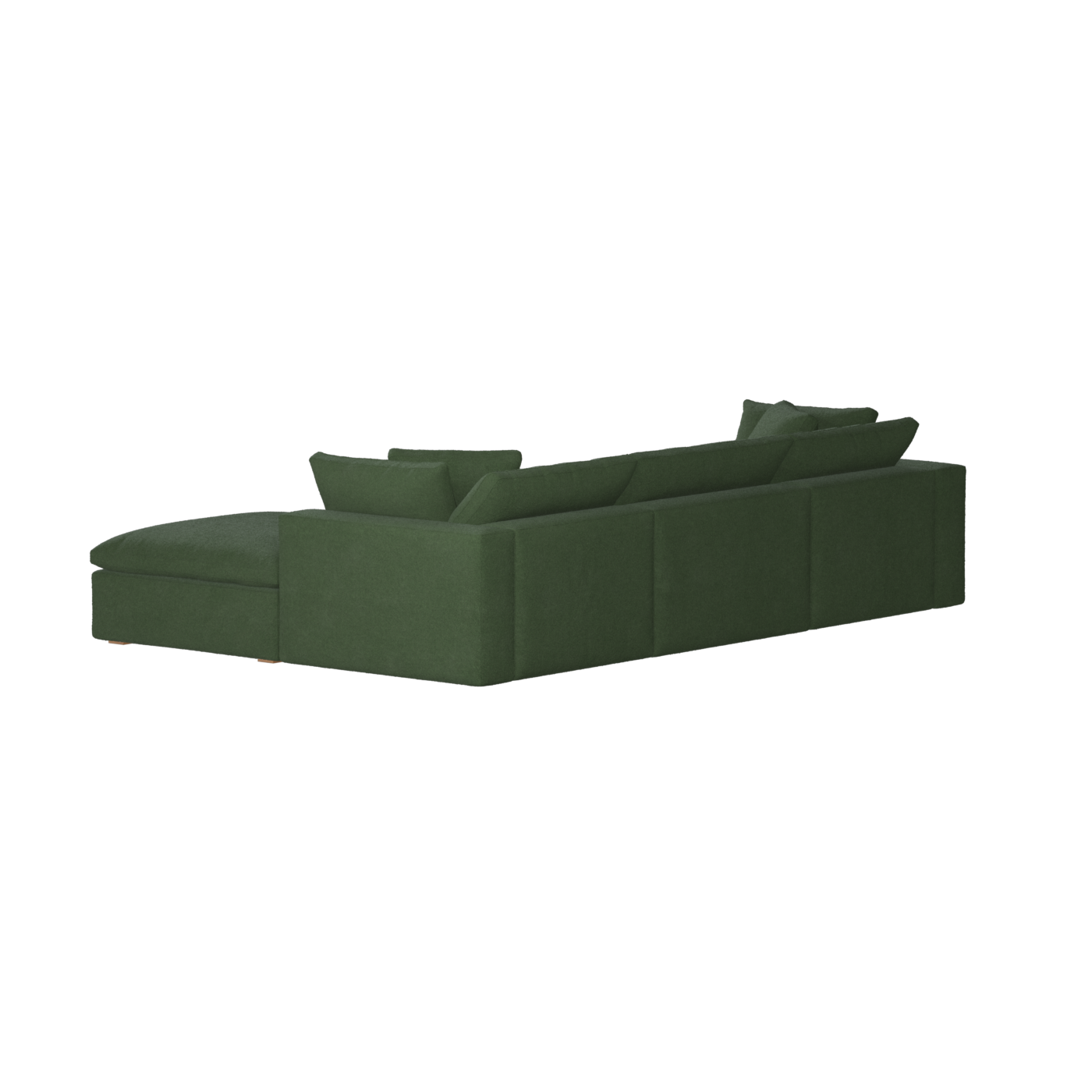 Ari three seater modular corner Sofa With Full Fabric Customisation