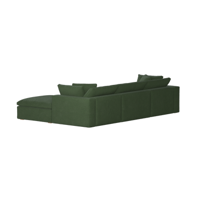 Ari three seater modular corner Sofa With Full Fabric Customisation
