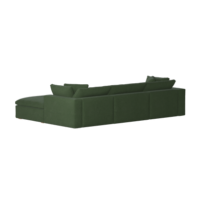 Ari three seater modular corner Sofa With Full Fabric Customisation