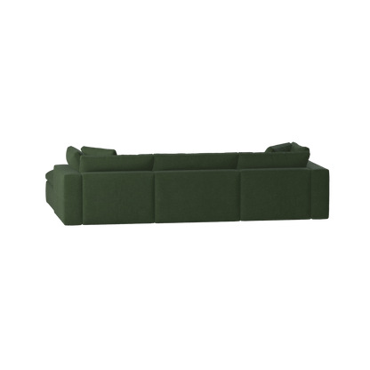 Ari three seater modular corner Sofa With Full Fabric Customisation