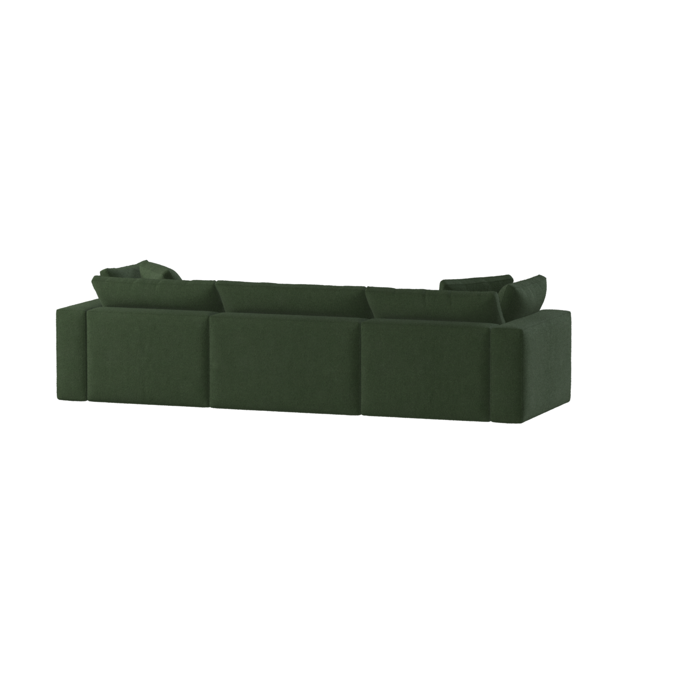 Ari three seater modular corner Sofa With Full Fabric Customisation