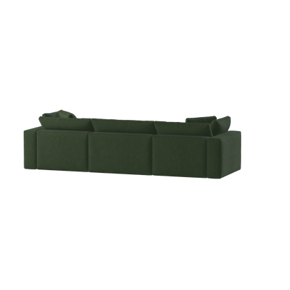Ari three seater modular corner Sofa With Full Fabric Customisation