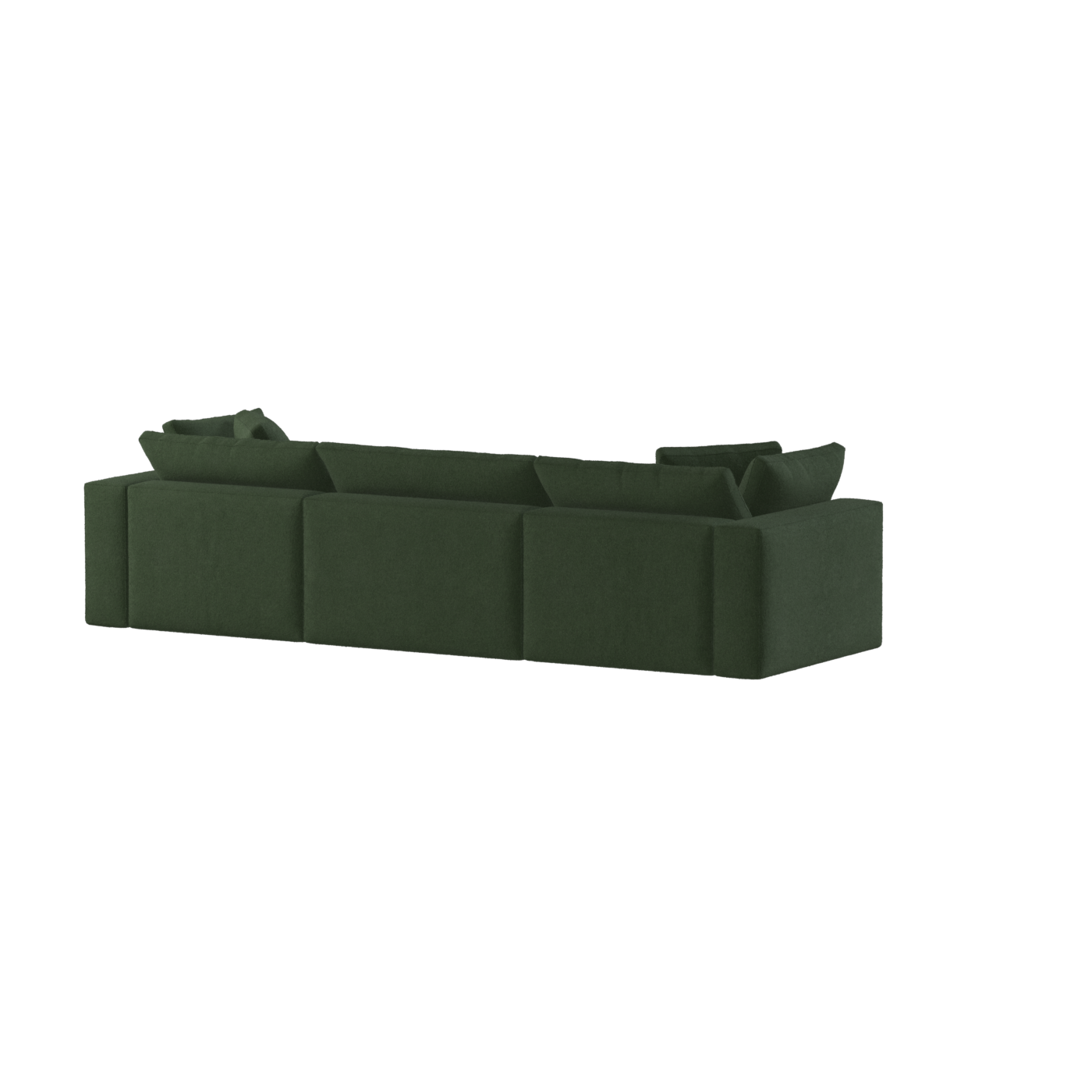 Ari three seater modular corner Sofa With Full Fabric Customisation