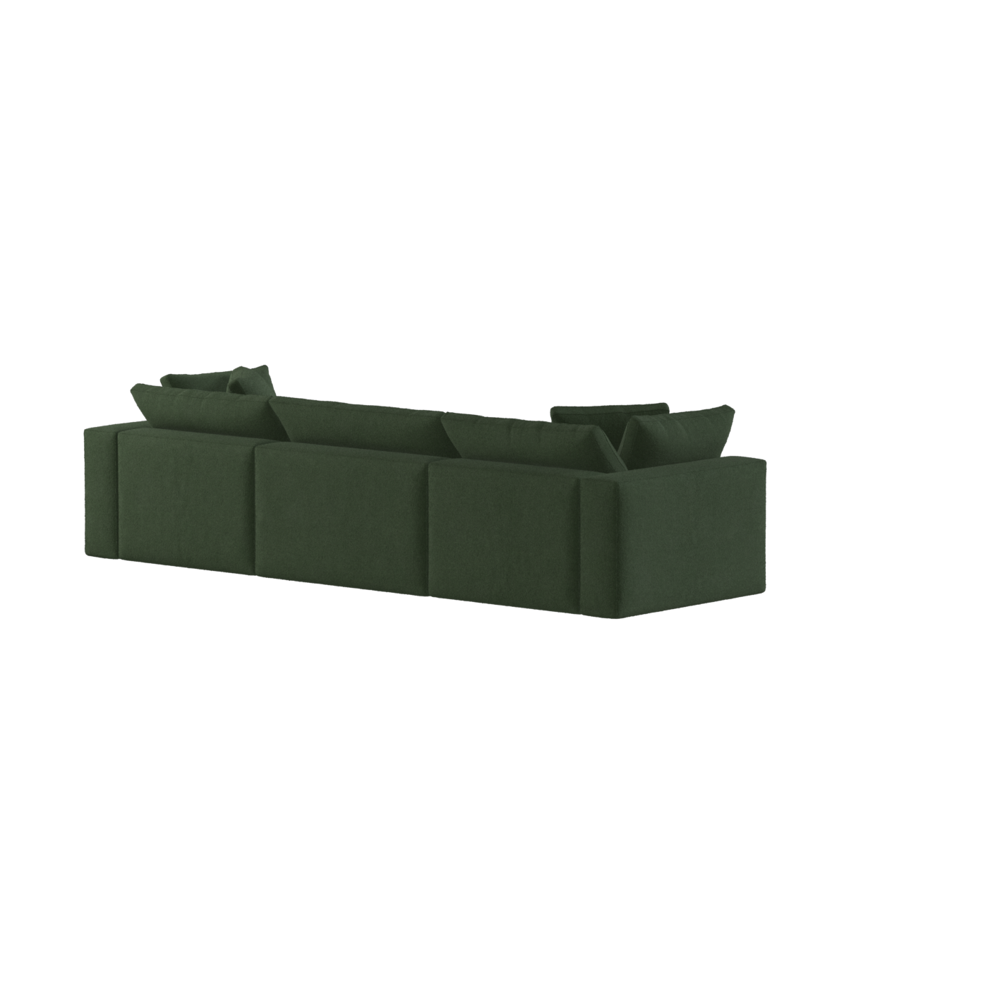 Ari three seater modular corner Sofa With Full Fabric Customisation