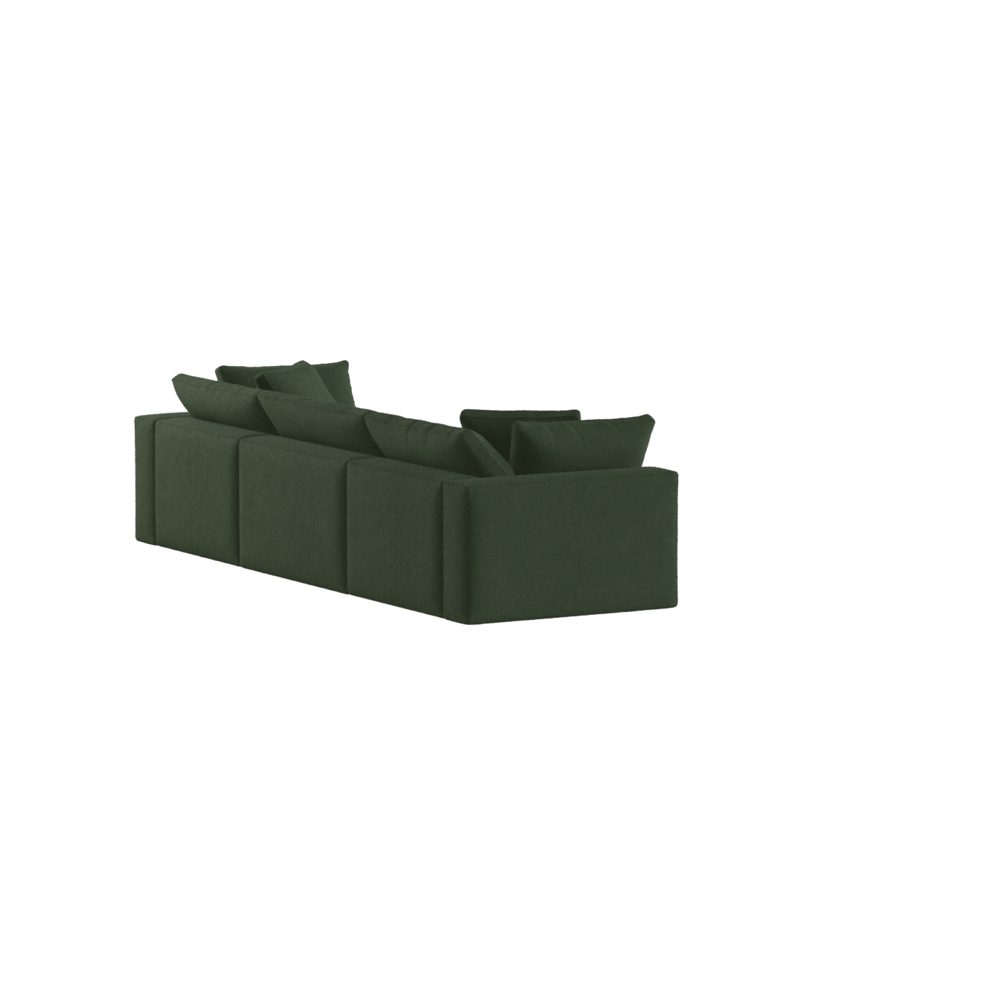 Ari three seater modular corner Sofa With Full Fabric Customisation