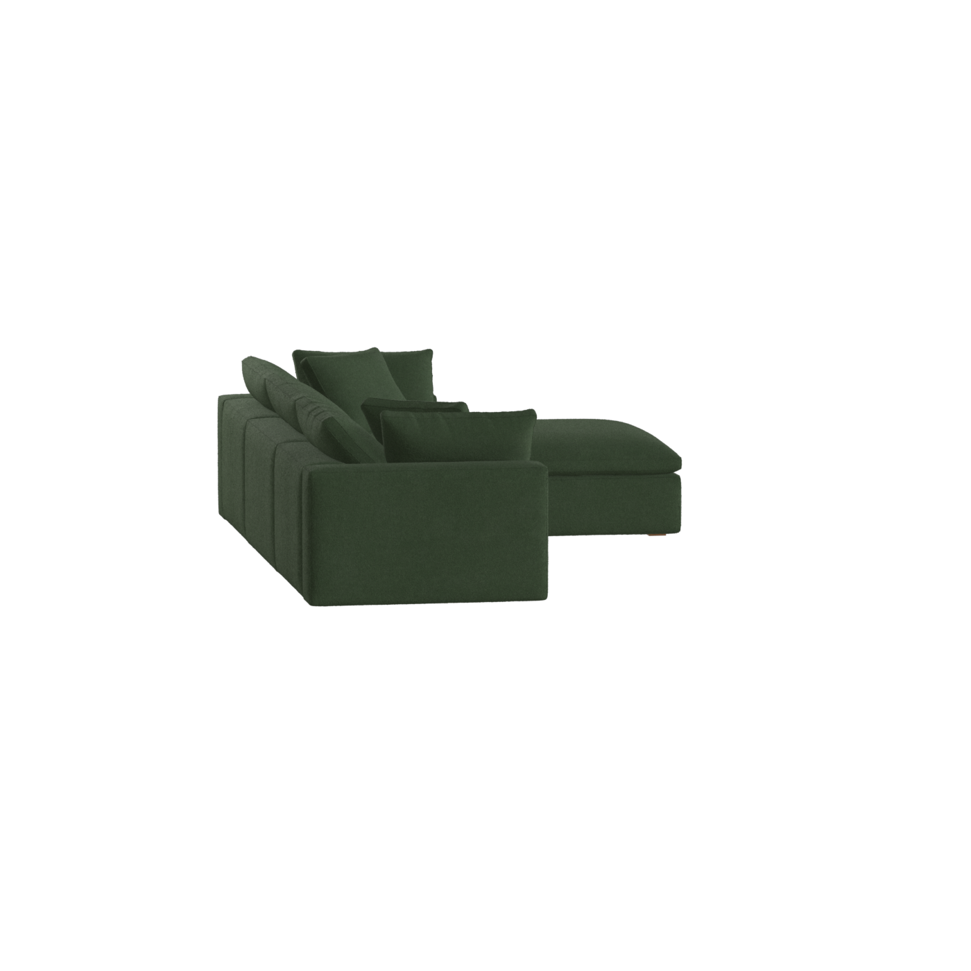Ari three seater modular corner Sofa With Full Fabric Customisation