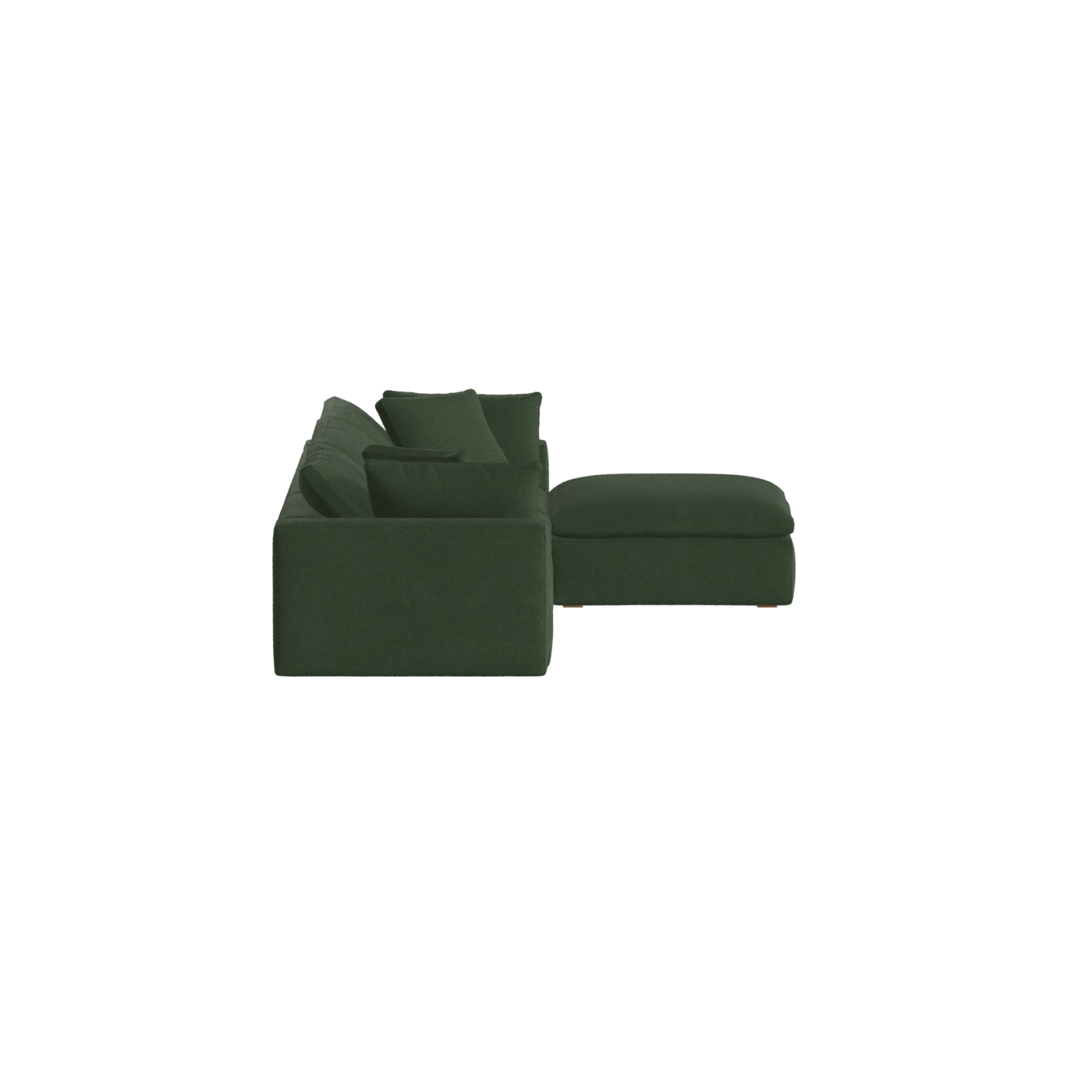 Ari three seater modular corner Sofa With Full Fabric Customisation