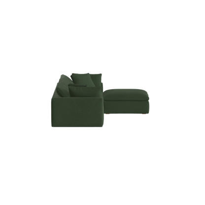 Ari three seater modular corner Sofa With Full Fabric Customisation