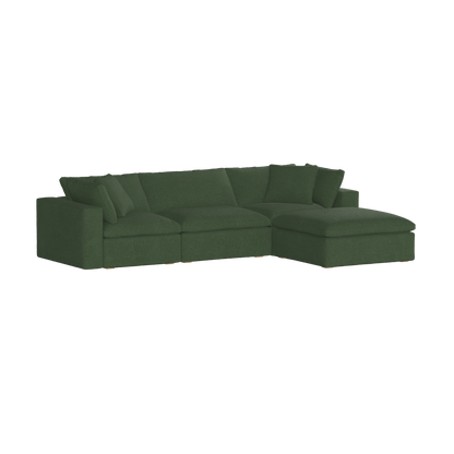 Ari three seater modular corner Sofa With Full Fabric Customisation