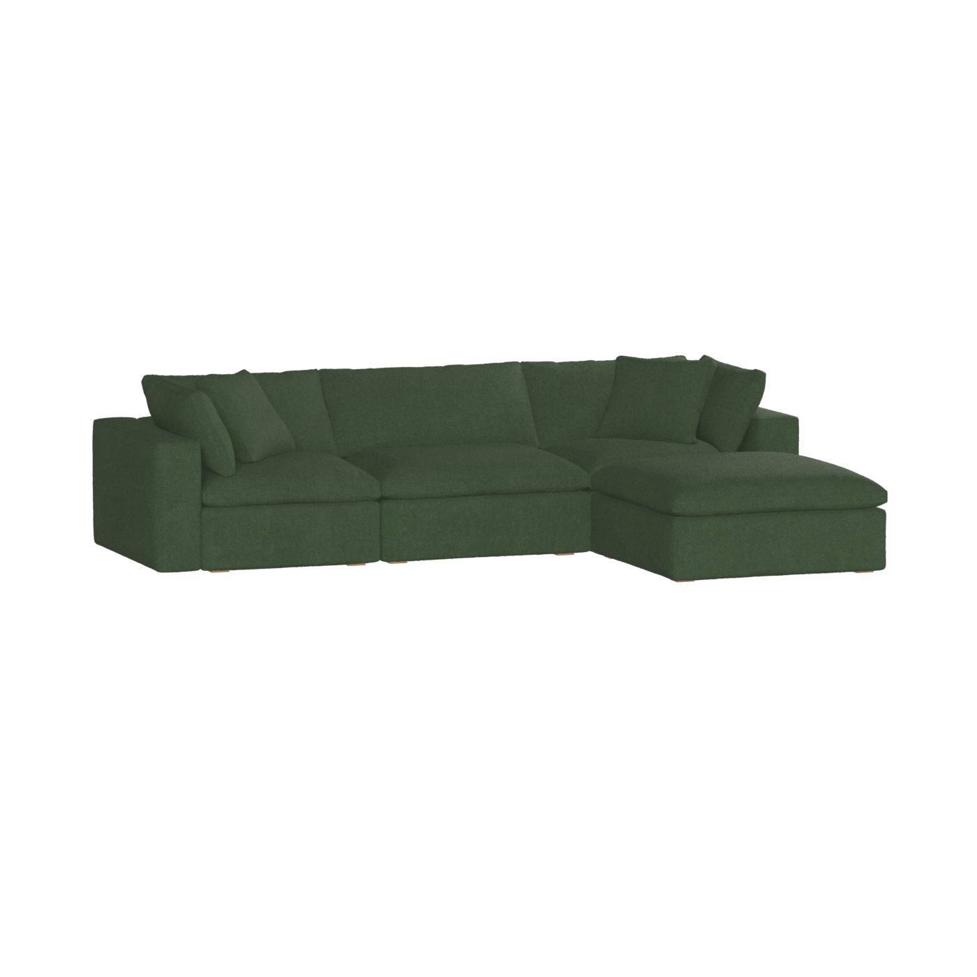 Ari three seater modular corner Sofa With Full Fabric Customisation