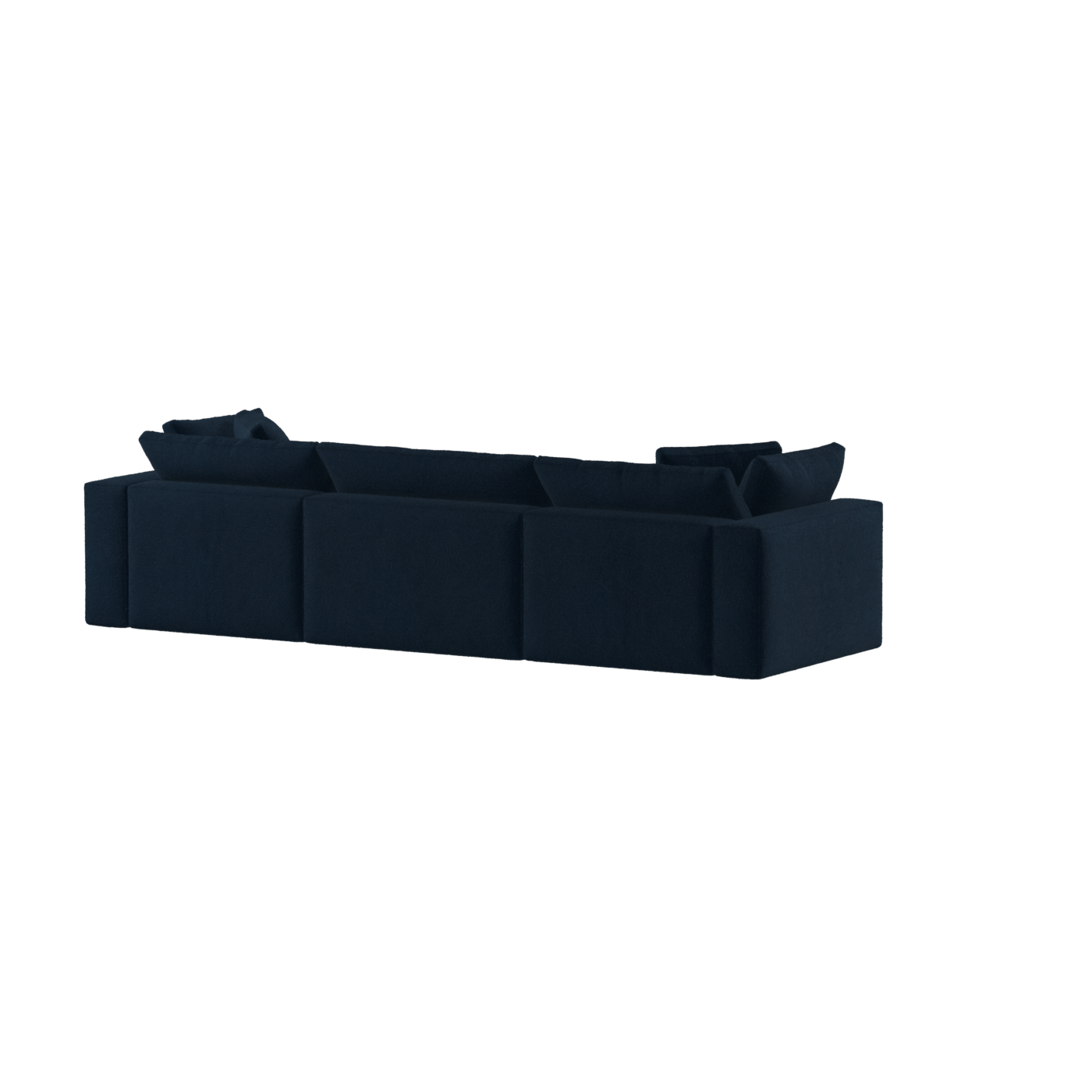 Ari three seater modular corner Sofa With Full Fabric Customisation