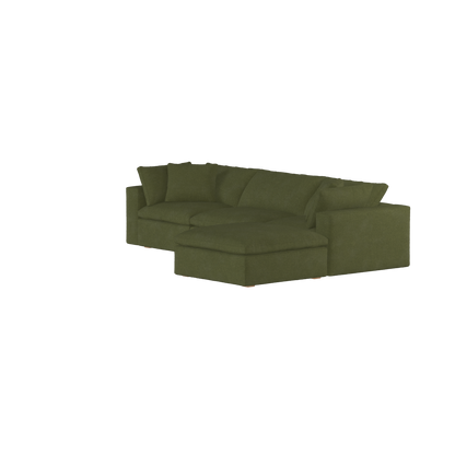 Ari three seater modular corner Sofa With Full Fabric Customisation