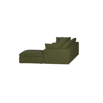 Ari three seater modular corner Sofa With Full Fabric Customisation