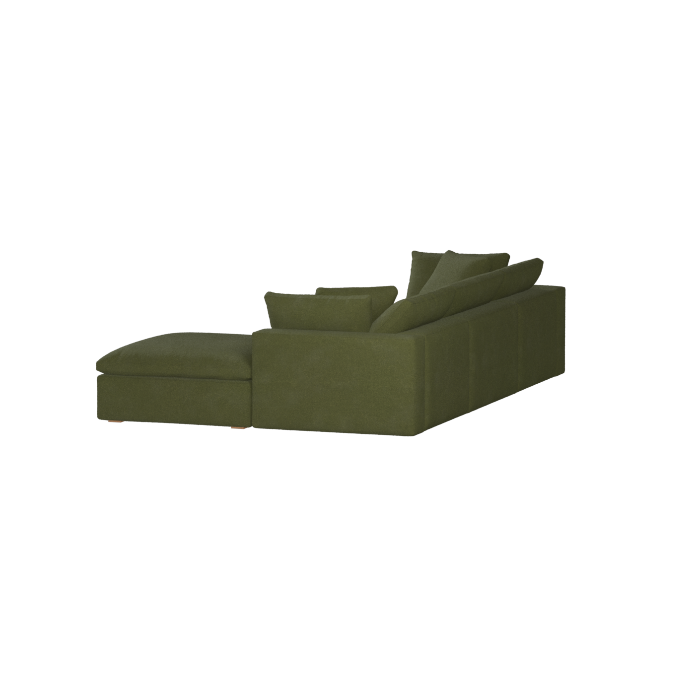 Ari three seater modular corner Sofa With Full Fabric Customisation