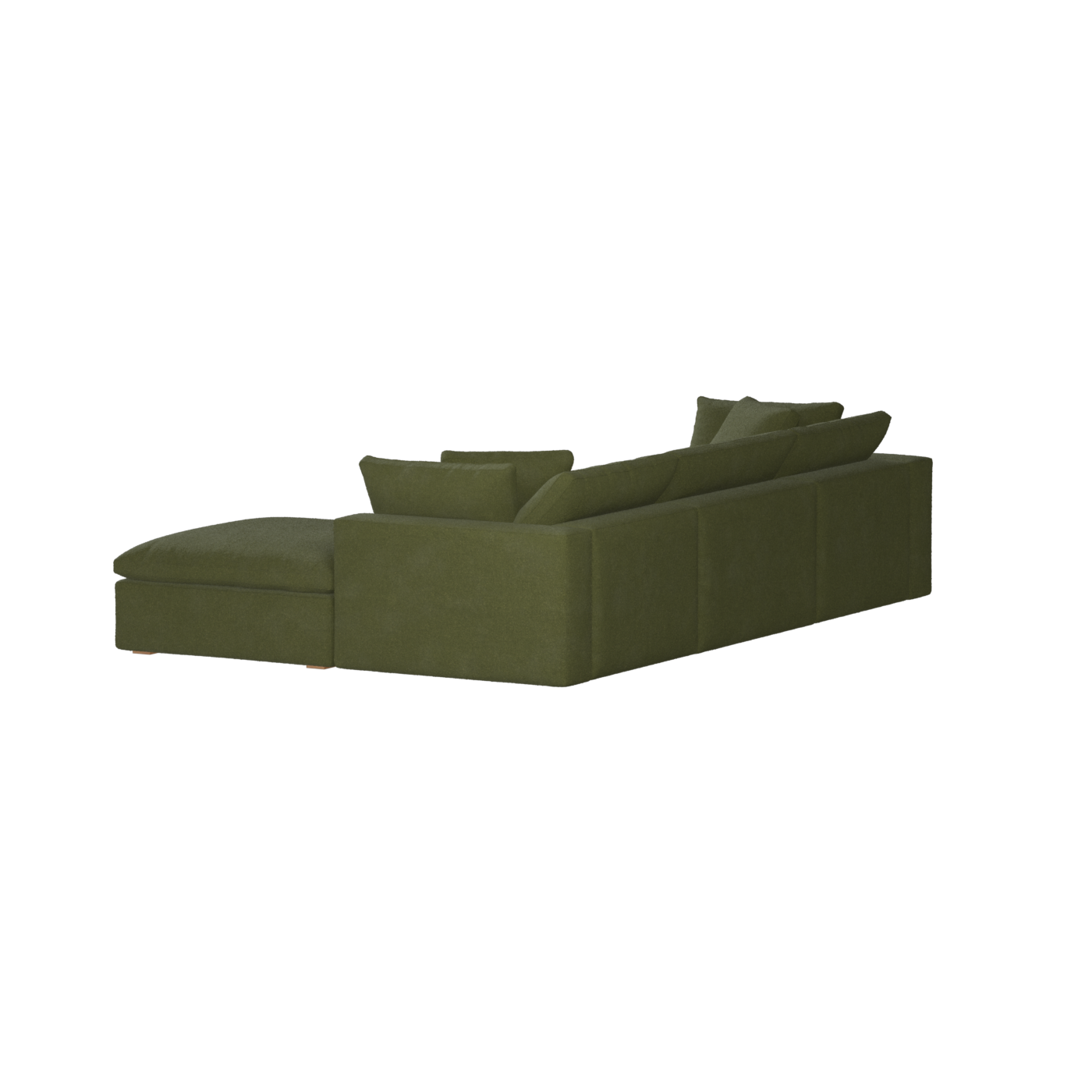 Ari three seater modular corner Sofa With Full Fabric Customisation