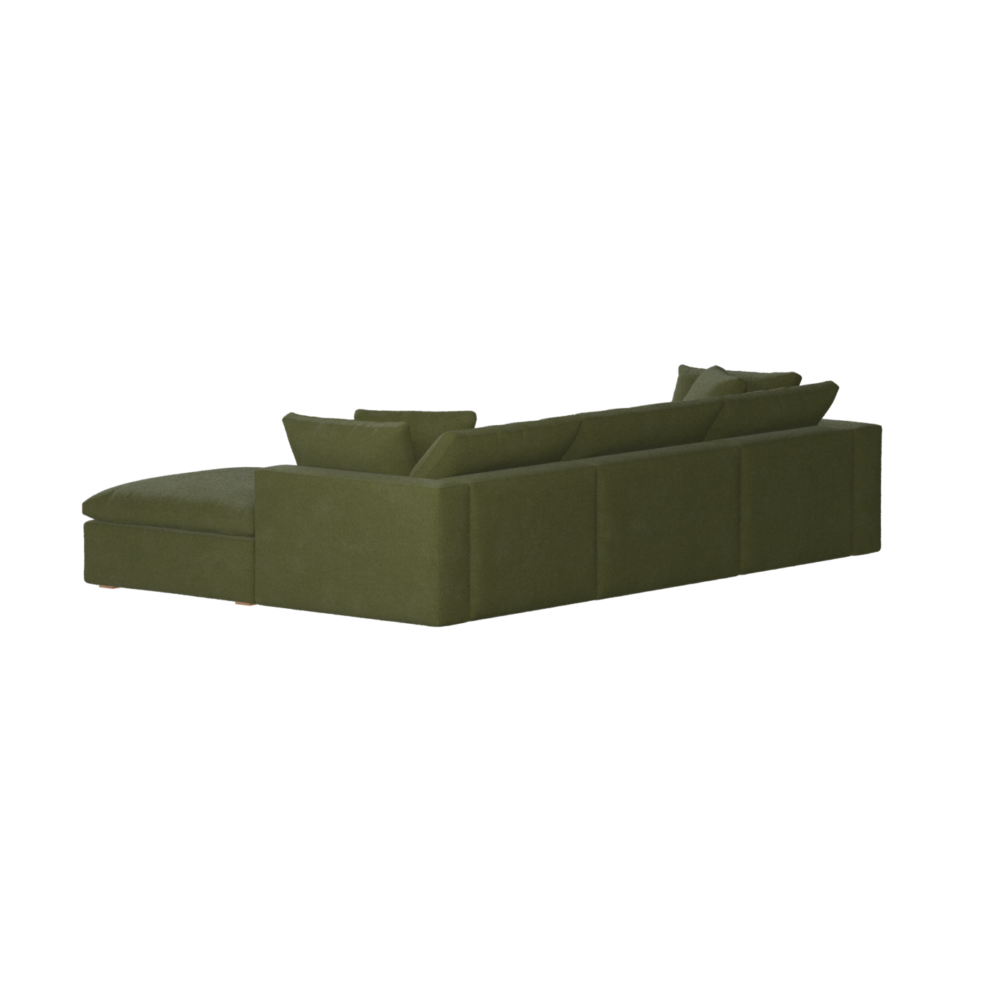 Ari three seater modular corner Sofa With Full Fabric Customisation