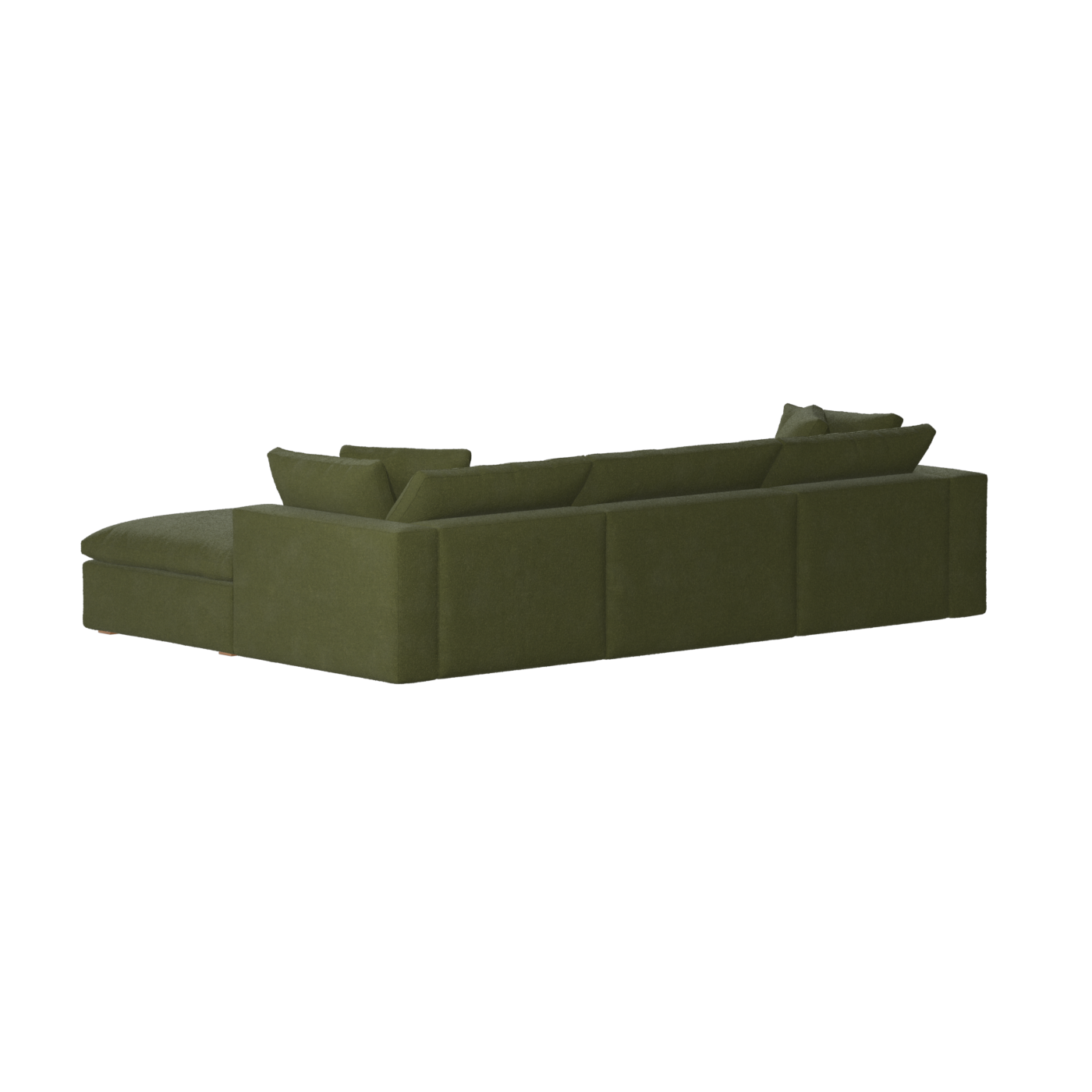 Ari three seater modular corner Sofa With Full Fabric Customisation