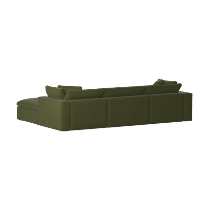 Ari three seater modular corner Sofa With Full Fabric Customisation