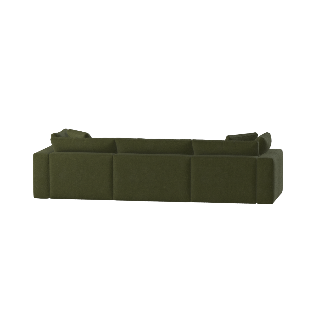 Ari three seater modular corner Sofa With Full Fabric Customisation