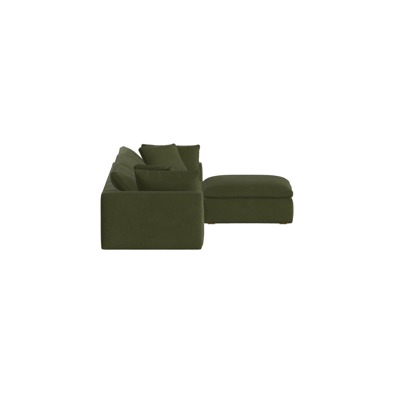 Ari three seater modular corner Sofa With Full Fabric Customisation