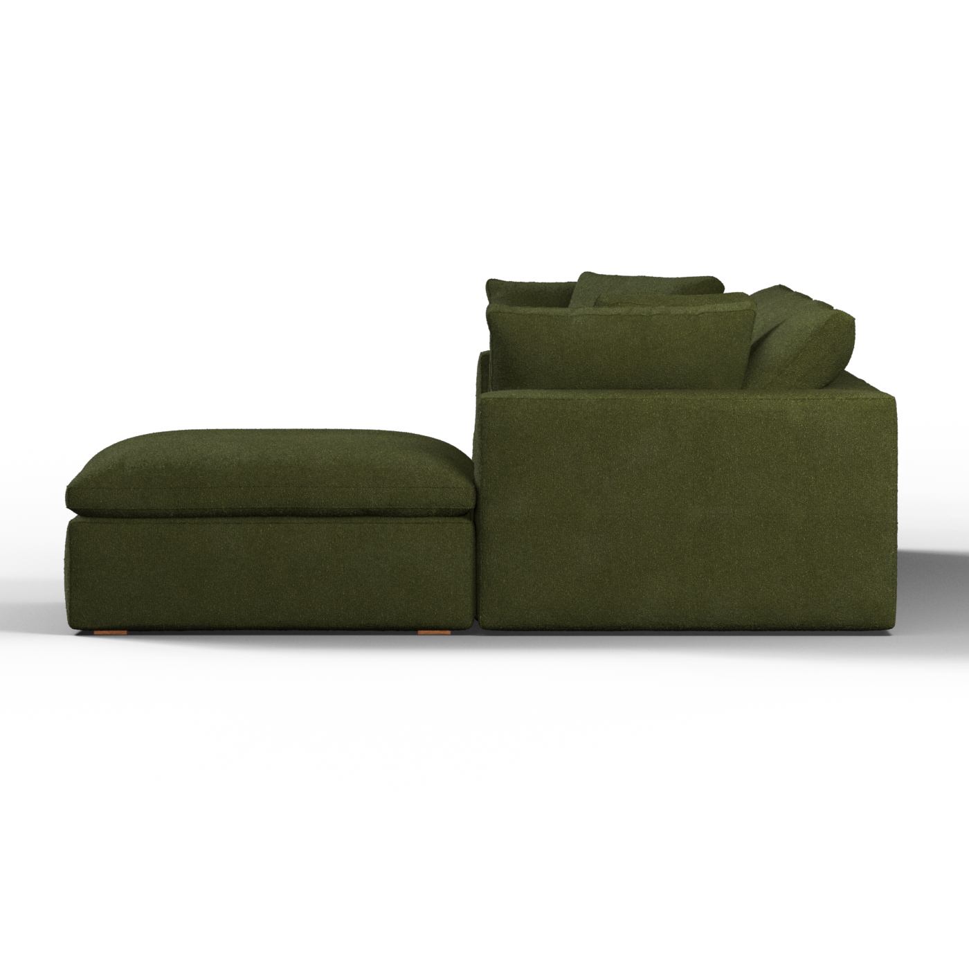 Ari three seater modular corner Sofa With Full Fabric Customisation