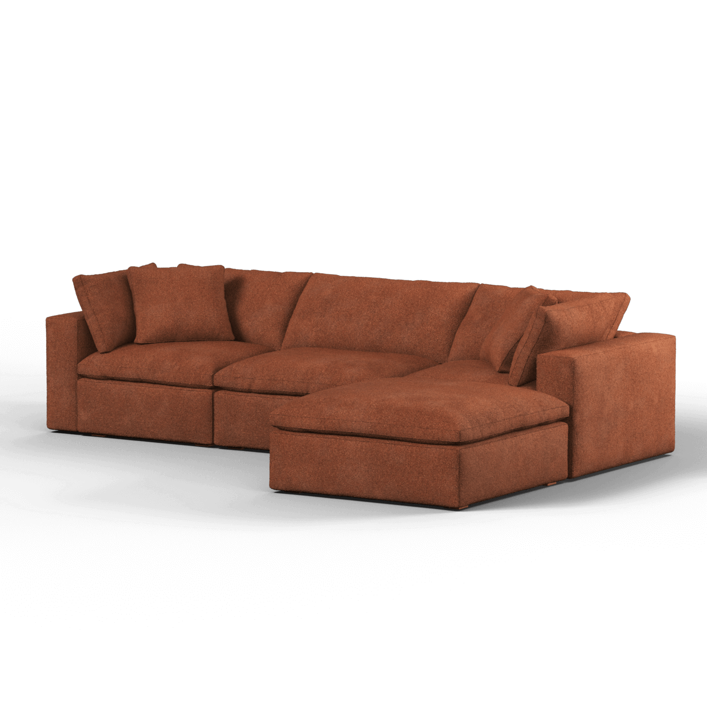 Ari dreisitziges modulares Ecksofa