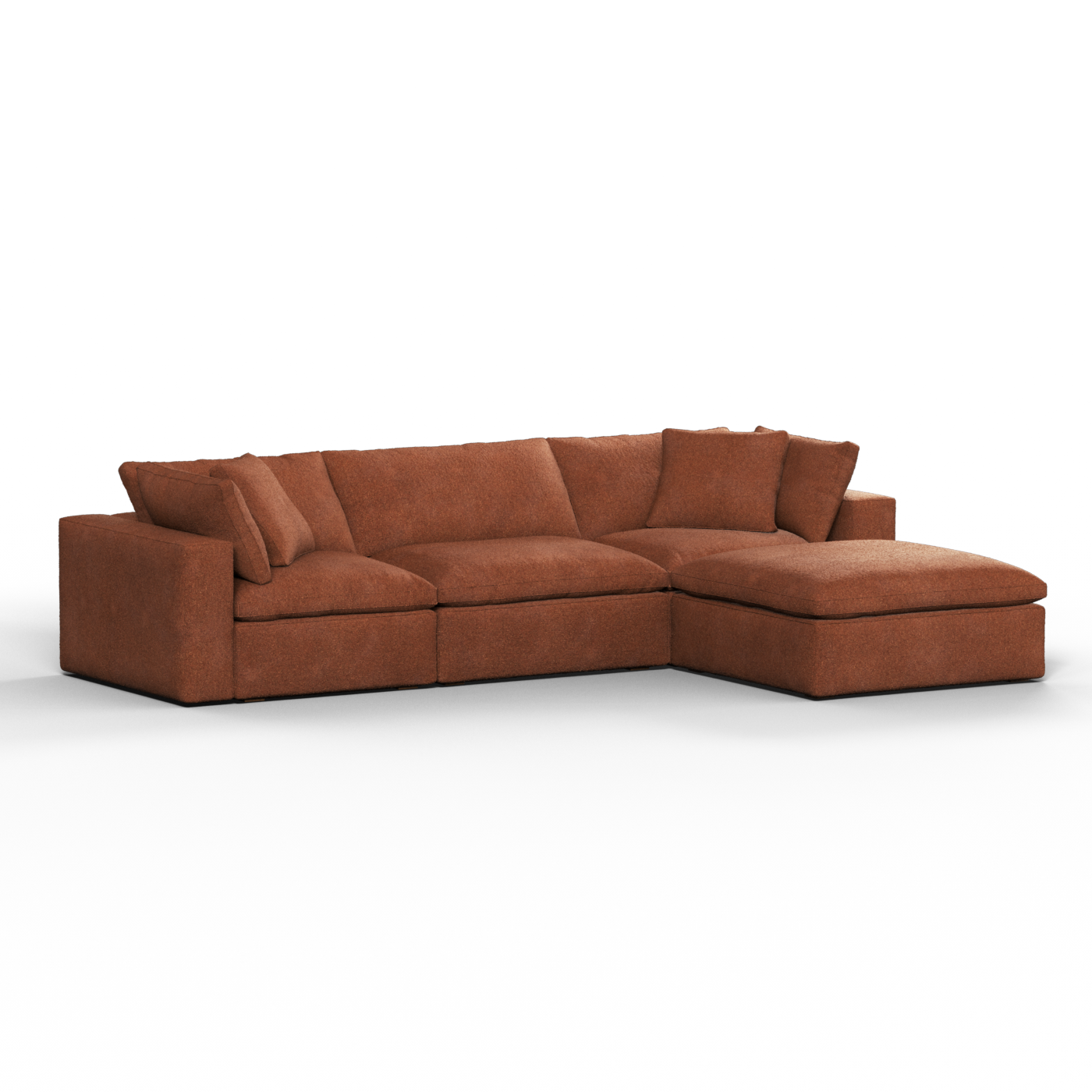 Ari dreisitziges modulares Ecksofa